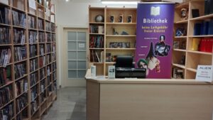 Bilder aus dem Inneren der Bibliothek