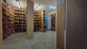 Bilder aus dem Inneren der Bibliothek